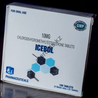 Туринабол Ice Pharma 100 таблеток (1таб 10 мг) - Атырау